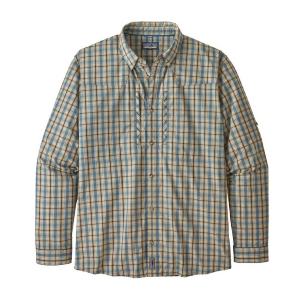 Patagonia Men's Long-Sleeved Sun Stretch Shirt Style #52198 size 3XL